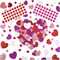 Mother’s Day Card Making Heart Foam Stickers & Gems Set – 272PCS Self-Adhesive DIY Craft Hearts for Greeting Cards, Scrapbooking, Classroom & Party Decorations